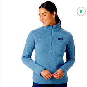 Patagonia Better Sweater 1/4 zip fleece jacket